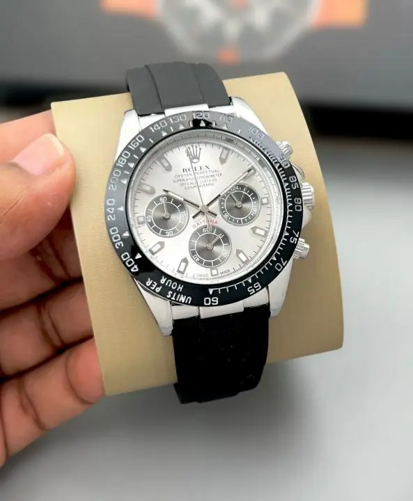 Rolex oyster perpetual date just Rubber strap 