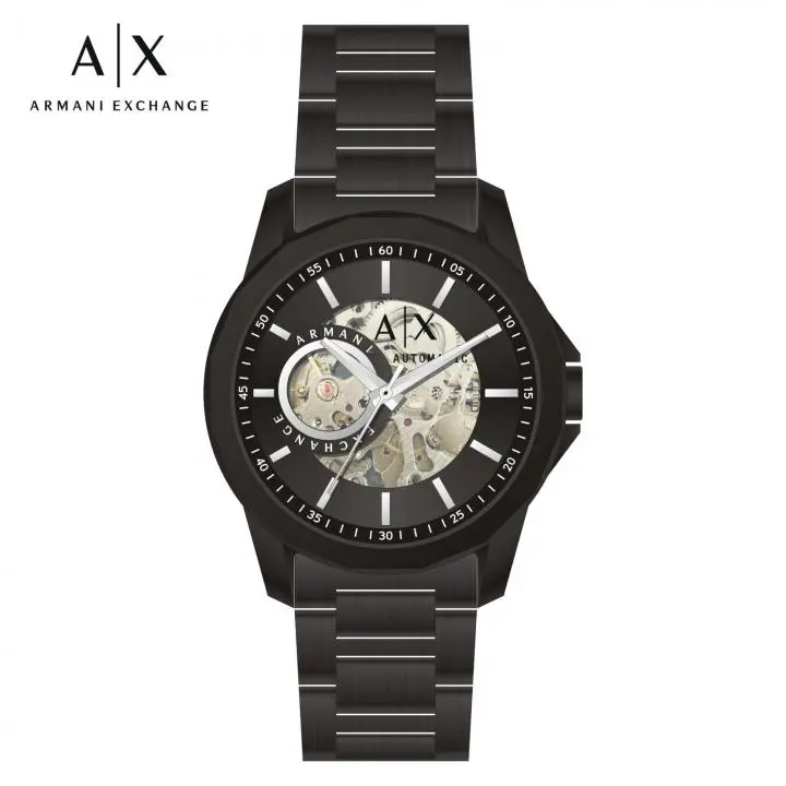 Armani Exchange GunMetal Automatic - J1788